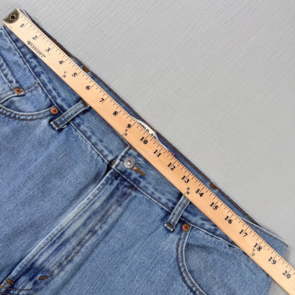 Y2K‎ Levis 505 Jeans Mens 42x30 (38x28) Light Wash Blue Denim Straight Relaxed - Picture 4 of 8